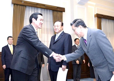 新任考試院長監察院副院長宣誓典禮(圖)