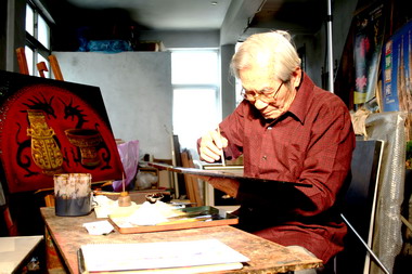 高齡86王清霜為碩果僅存漆藝人才(圖)
