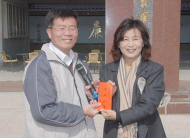 馬光國中座談允諾全力發展棒運(圖)