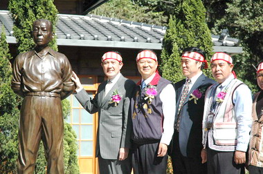 馬英九參加張學良故居開館典禮(圖)