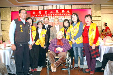 竹市聖心服務社舉辦寒冬送暖聯誼活動(圖)