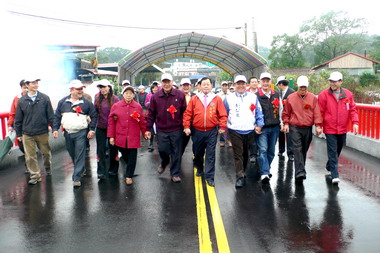 造橋鄉雙喜、雙福、雙祿3座橋樑落成(圖)