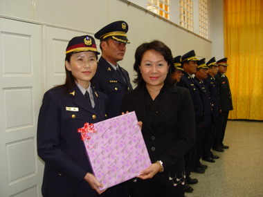 表揚警消為民服務事蹟(圖)