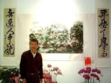 蕭榮府書畫展即日起展出(圖)