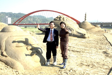 貓羅溪沙雕藝術節17日起登場(圖)