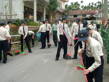 替代役男在職訓練暨公益服務活動(圖)
