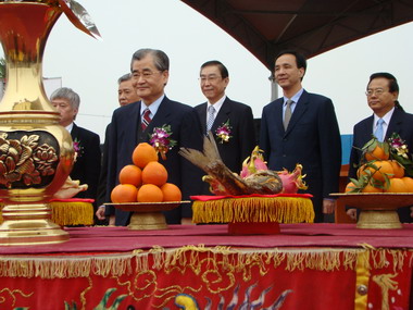 桃園縣機場捷運系路段開工典禮(圖)