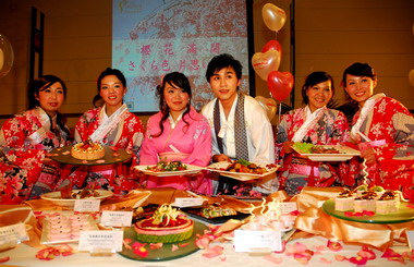 高雄五星級飯店推出情人節櫻花季美食(圖)