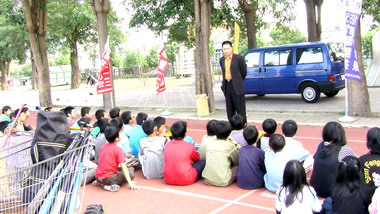 南投警分局舉辦棒球冬令營活動(圖)