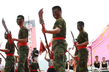 大專院校創意宋江陣頭大賽隊隊精彩可期(圖)