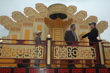 萬龜祈福祭天壇氣派宏偉(圖)