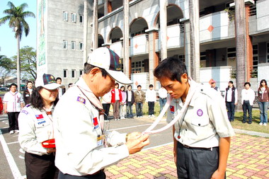 嘉市幼童軍木章基本訓練今開訓(圖)