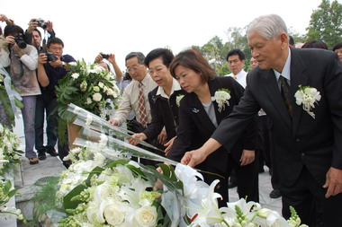 嘉義市228事件62週年紀念和平追思會(圖)