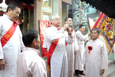 竹山沙東宮舉辦祭延平郡王鄭成功釋奠典禮(圖)