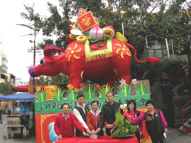 苗縣2009年元宵嘉年華會熱鬧登(圖)