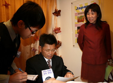 五甲國中主題式英語村開村(圖)