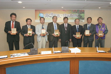 成功獅子會與日本、香港姊妹會拜訪市府(圖)