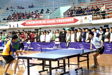 全國自由盃中學組桌球錦標賽落幕(圖)