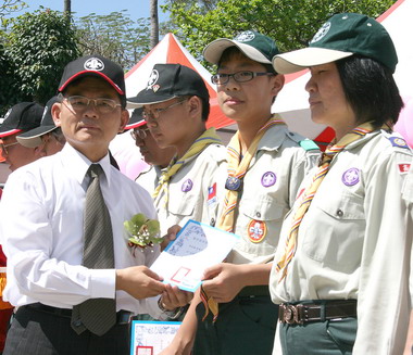 98年度高雄縣全縣大露營閉幕典禮(圖)
