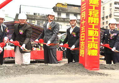 北縣三峽公有零售市場變裝動土(圖)