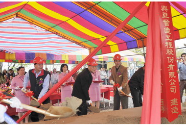 苗栗縣議會議政大樓遷建工程動土(圖)