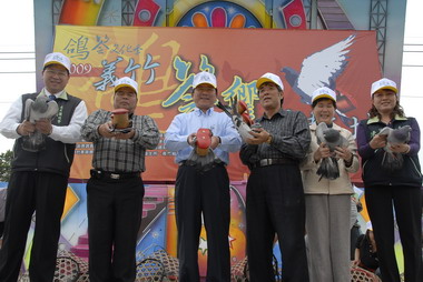 2009義竹笭響轉乾坤－開籠儀式(圖)