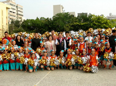 劉政鴻第2次預校全中運大會舞(圖)