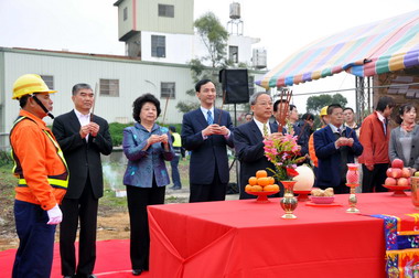 富岡基地先期工程今天動工(圖)