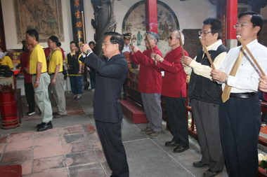 一皇三帝五天后．迎春祈福耀府城(圖)