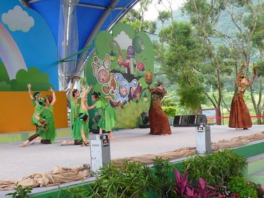 2009宜蘭綠色博覽會表演舞台熱絡繽紛(圖)