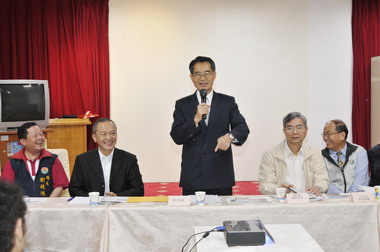 農委會主委陳武雄到苗栗座談(圖)