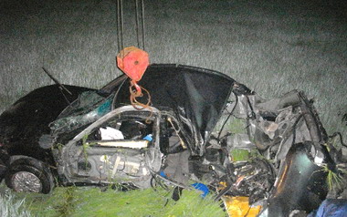 彰縣凌晨發生死亡車禍(圖)