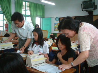 校園第一個速讀社團-南興國小速讀班(圖)