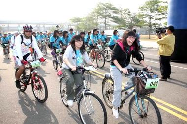 南市單車成年禮今天開跑(圖)