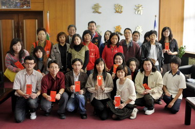 旺旺文教基金會捐助獎學金(圖)