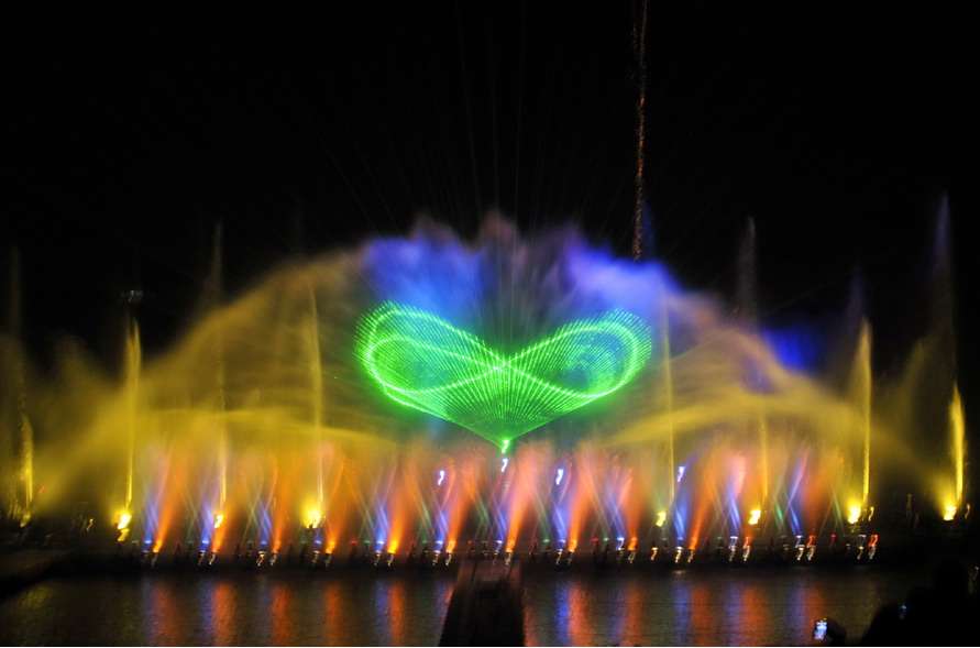 明德水庫水舞活動加開接駁公車(圖)