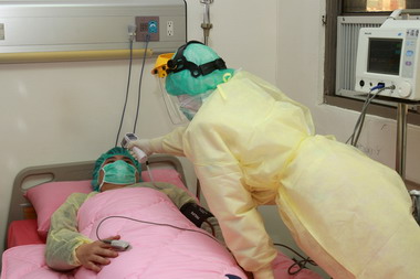 北縣防疫H1N1新型流感縣長坐鎮演練(圖)