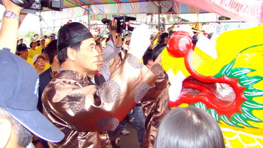 桃園舉辦客庄暨縣長盃龍舟賽點睛儀式(圖)