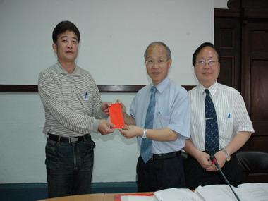 林政則約見環保局清溝班23位隊員(圖)