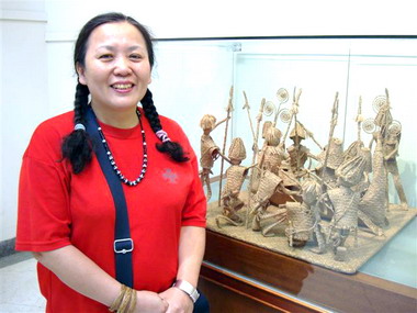 鄭梅玉草編個展即日起展出(圖)