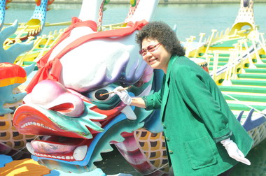 高市龍舟點睛(圖)