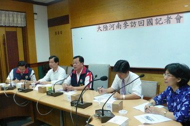 縣府參訪大陸河南計畫發展武術學校(圖)