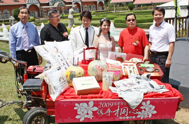 家桐花婚禮周日西湖浪漫登場(圖)