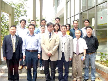 上海復旦大學參訪團拜訪中華大學(圖)