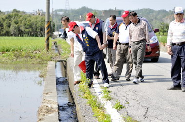 縣府將改善西湖鄉苗33線二湖村段道路(圖)