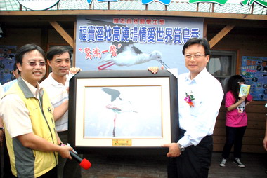 彰縣高蹺鴴情愛世界賞鳥季正式登場(圖)