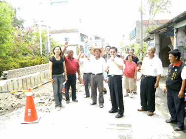 大村茄苳路下水道工程遭懷疑設計有問題(圖)