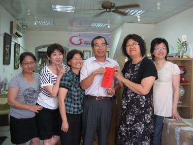 台東縣社會處端午節慰問婦幼社福機構(圖)