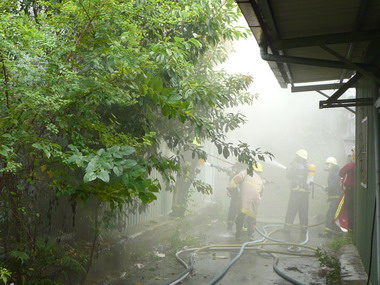 埔里民宅上午火警損失約50萬元(圖)