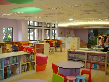 苗栗縣第一所玉山圖書館開幕儀式(圖)